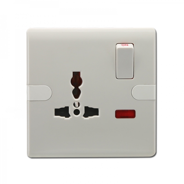 1 gang 3 pin multi socket